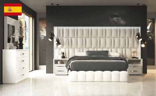 Orion Bed with Emporio Nightstands SET - p13261