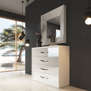 Orion Bed With Emporio Nightstands Set - Gate Furniture