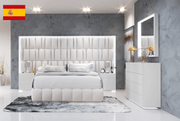 Orion Bed with Wave White cases SET - p13264