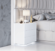Orion Bed with Wave White cases SET - p13264
