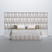 Orion Bed with Wave White cases SET - p13264