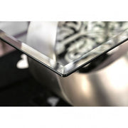 Orla Silver/Black Dining Table - CM3726T-TABLE