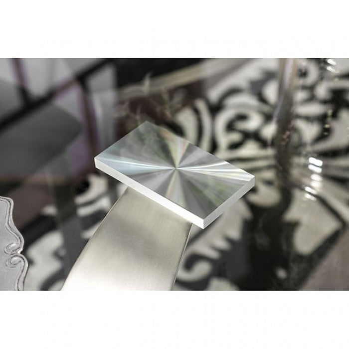Orla Silver/Black Dining Table - CM3726T-TABLE