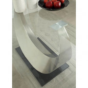 Orla Silver/Black Dining Table - CM3726T-TABLE