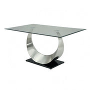 Orla Silver/Black Dining Table - CM3726T-TABLE