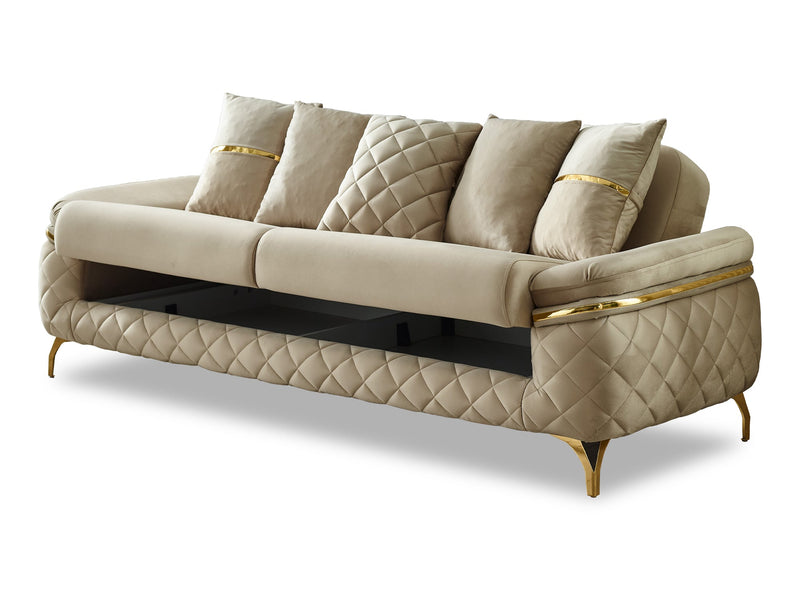 Orlando 88" Wide Convertible Sofa - Gate FurnitureSofas