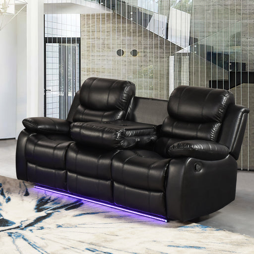 Orlando Black Sofa - ORLANDO-BLK-SF