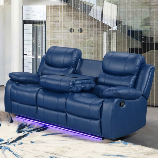 Orlando Blue Sofa - ORLANDO-BLU-SF