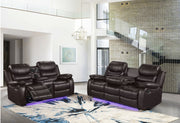 Orlando Brown Sofa & Loveseat & Chair - ORLANDO-BN-SLC