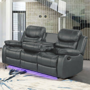 Orlando Gray Sofa & Loveseat - ORLANDO-GY-SLS