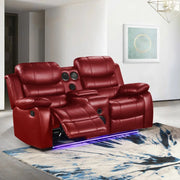 Orlando Red Sofa & Loveseat & Chair - ORLANDO-RD-SLC