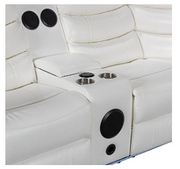Orlando White Sofa & Loveseat & Chair - ORLANDO-WT-SLC