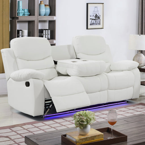 Orlando White Sofa - ORLANDO-WH-SF