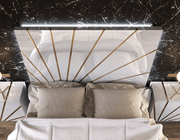 Oro White Bedroom Comp 2 Set - p13193