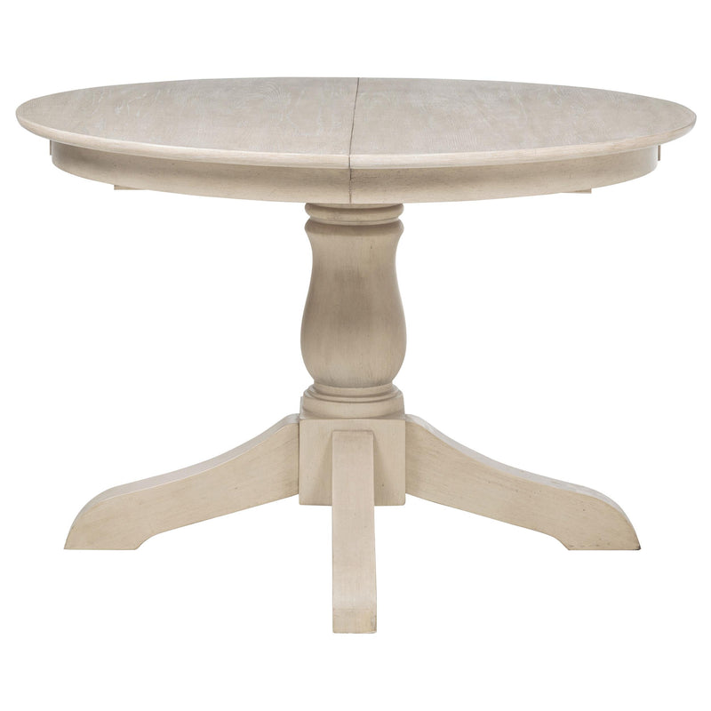 Orrison 5-piece Oval 62-inch Extension Leaf Dining Set Linen - 121261-S5