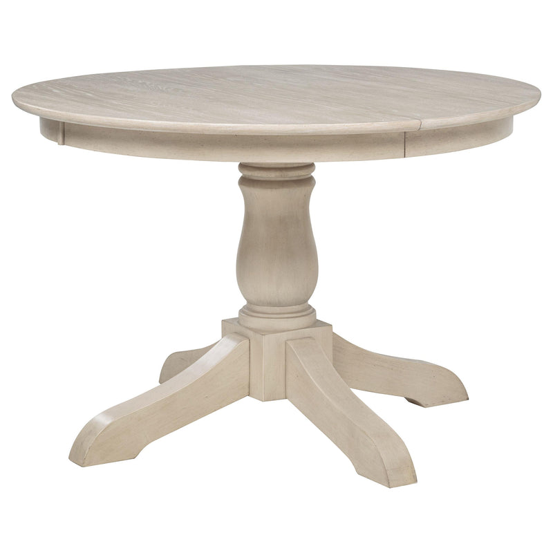 Orrison 7-piece Oval 62-inch Extension Leaf Dining Set Linen - 121261-S7