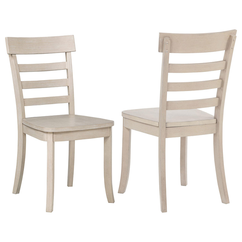 Orrison Ladder Back Dining Side Chair Linen (Set of 2) - 121262