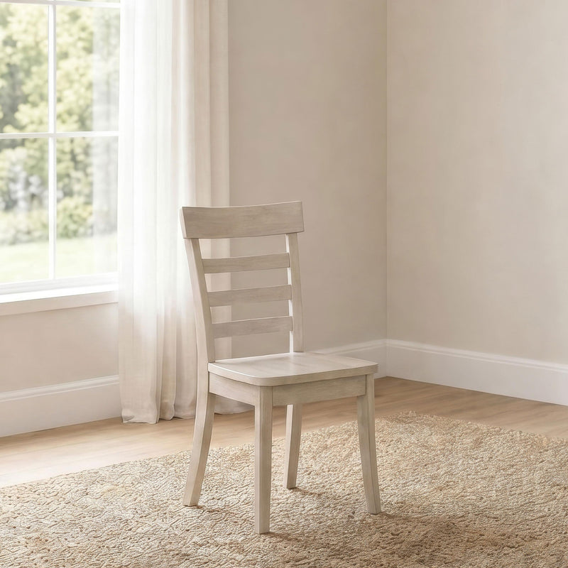 Orrison Ladder Back Dining Side Chair Linen (Set of 2) - 121262