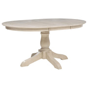 Orrison Oval 62-inch Wood Extension Leaf Dining Table Linen - 121261