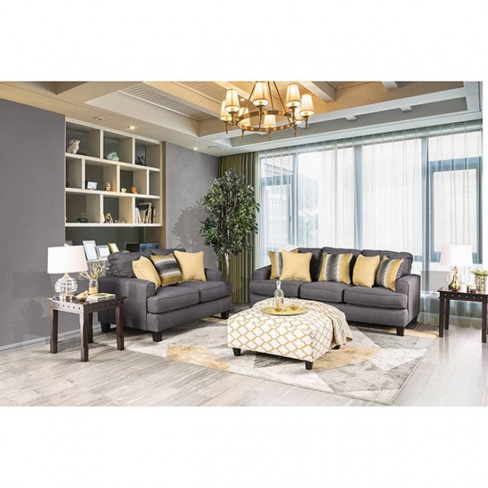 Orson Ivory Ottoman - SM8600-OT