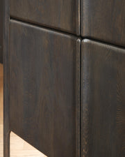 Orsonal Espresso Brown Accent Cabinet - A4000686