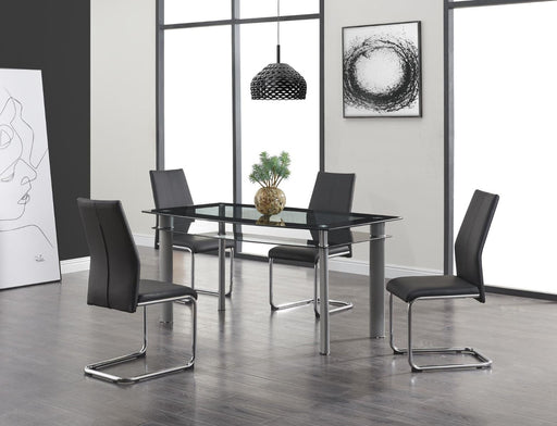 Osceola Black Dining Room Set - Gate FurnitureDining Room Set