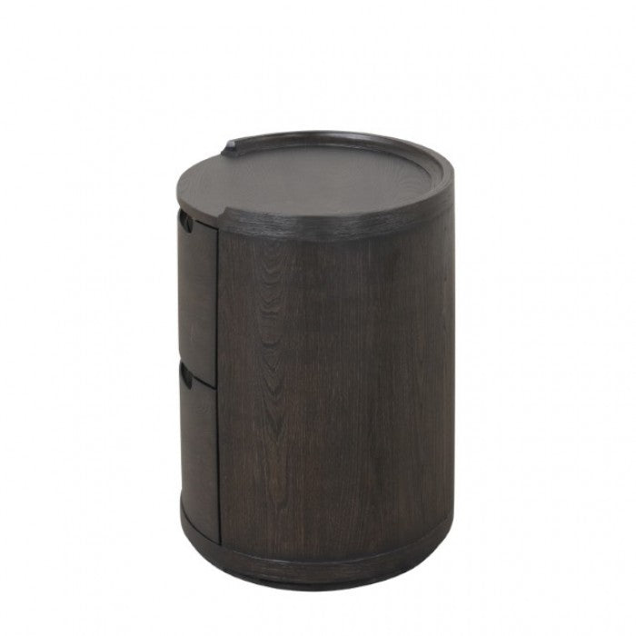 Osterley Black Nightstand - FM71500BK-N