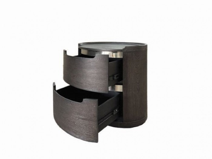 Osterley Black Nightstand - FM71500BK-N