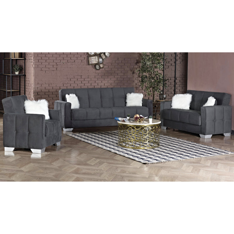 Ottawa Gray Sleeper Living Room Set - Gate FurnitureLiving Room Set