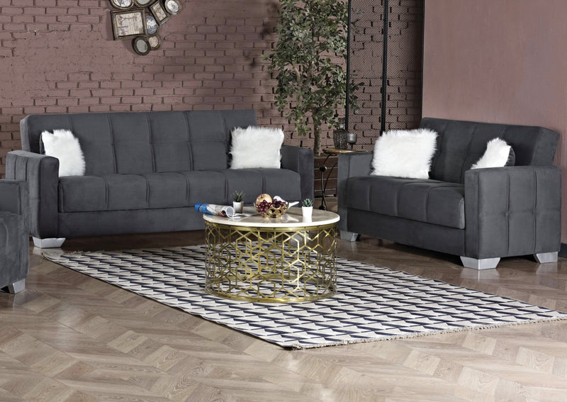 Ottawa Gray Sleeper Living Room Set - Gate FurnitureLiving Room Set