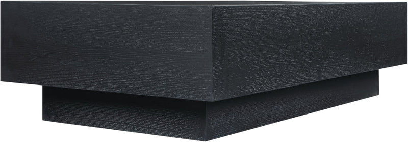 Otto Oak Veneer Coffee Table in Black - 99015Black-CT