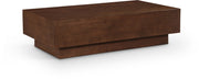 Otto Oak Veneer Coffee Table in Brown - 99015Brown-CT