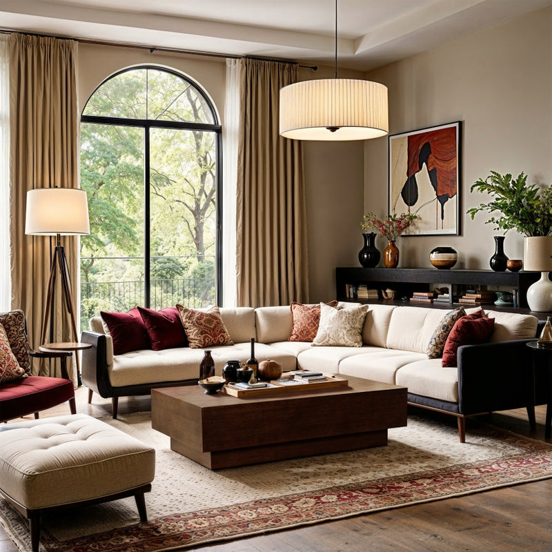 Otto Oak Veneer Coffee Table in Brown - 99015Brown-CT