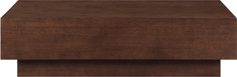 Otto Oak Veneer Coffee Table in Brown - 99015Brown-CT