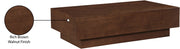 Otto Oak Veneer Coffee Table in Brown - 99015Brown-CT
