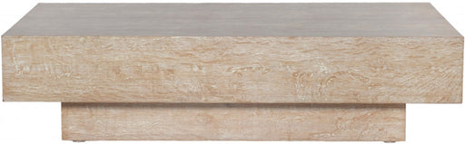 Otto Oak Veneer Coffee Table in Natural - 99015Oak-CT
