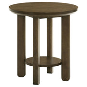 Ottowa 3-piece Round Wood Coffee Table Set Brown - 706308-S3