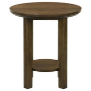 Ottowa 3-piece Round Wood Coffee Table Set Brown - 706308-S3