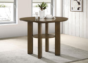 Ottowa 47-inch Round Counter Height Dining Table Brown - 193668