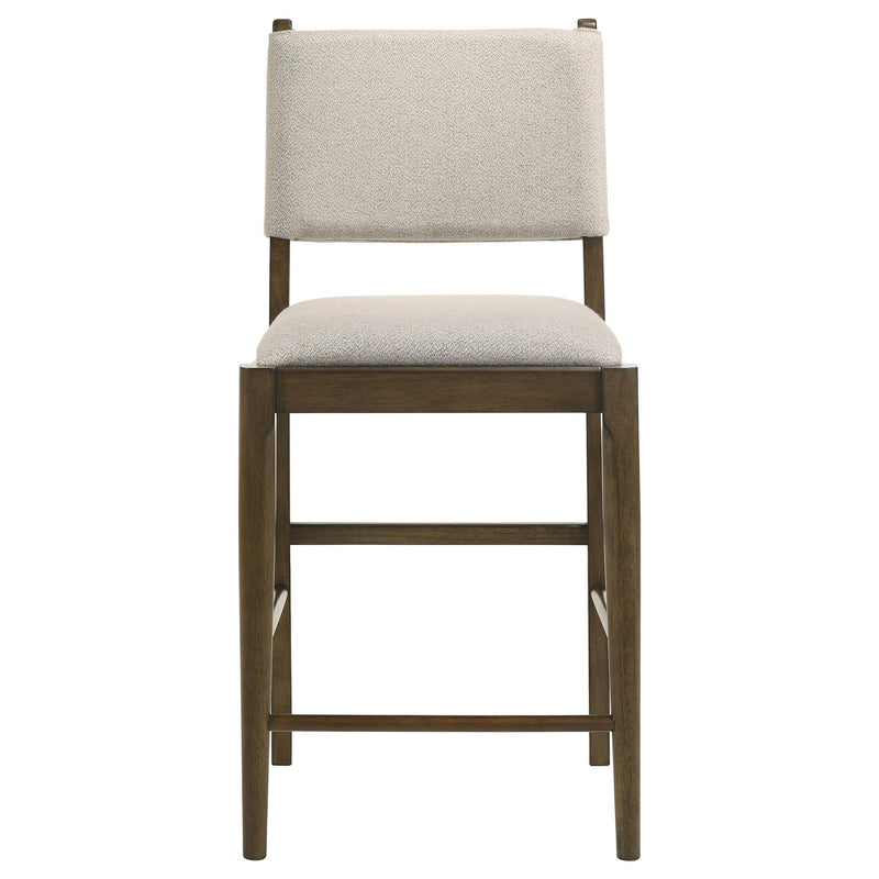 Ottowa Upholstered Counter Side Chair Brown (Set of 2) - 193669