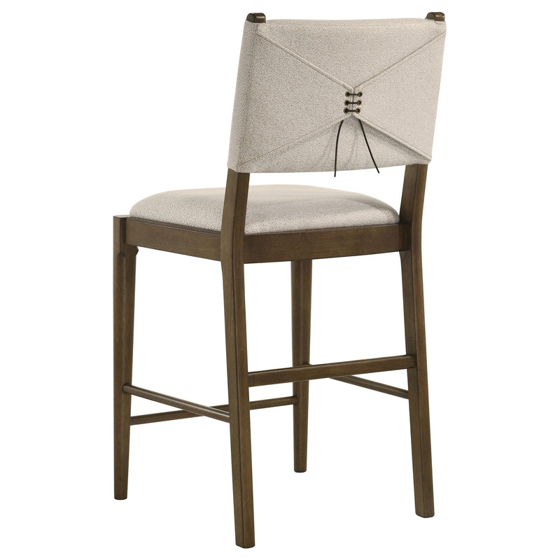 Ottowa Upholstered Counter Side Chair Brown (Set of 2) - 193669