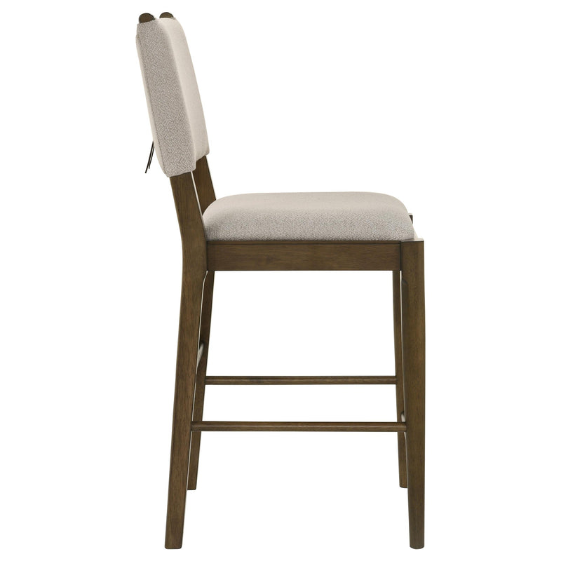 Ottowa Upholstered Counter Side Chair Brown (Set of 2) - 193669