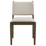 Ottowa Upholstered Dining Side Chair Brown (Set of 2) - 193662