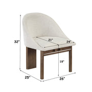 Ouida Side Chair (Set-2) - DN06991