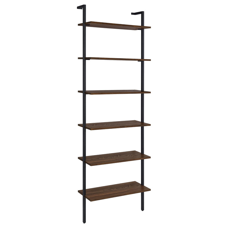 Owens 3-piece 96-inch Wall Mounted Bookshelf Set Walnut - 980074-S3