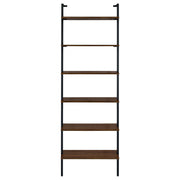 Owens 96-inch 6-shelf Wall Bookshelf Walnut - 980072