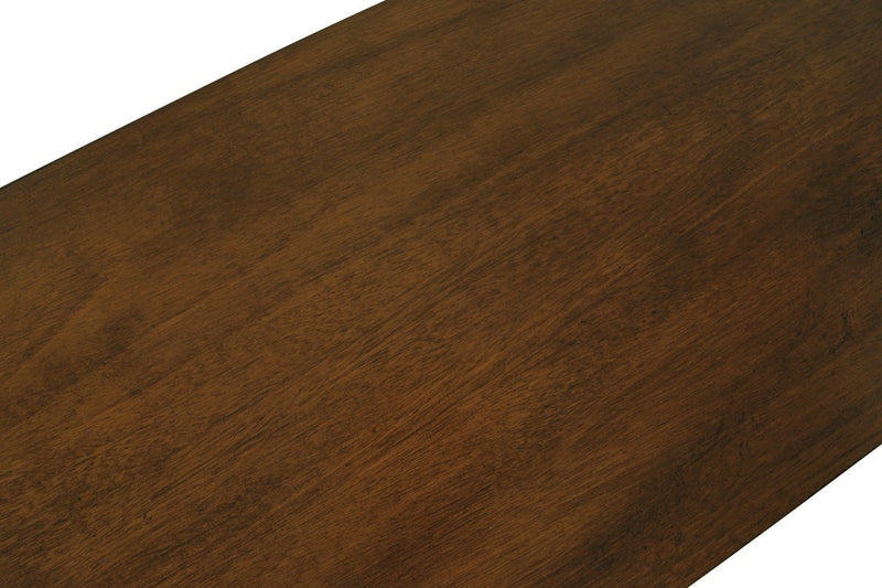 Owingsville Black/Brown Dining Bench - Gate FurnitureAccent Bench