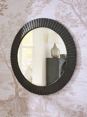 Ozias Black Accent Mirror - A8010417