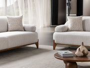 Pablo 3-pieces (Sofa & Loveseat & Chair) Livingroom Set in Cream - 200-ST-PAB-SOFT03-321