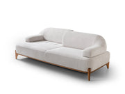 Pablo 3-pieces (Sofa & Loveseat & Chair) Livingroom Set in Cream - 200-ST-PAB-SOFT03-321